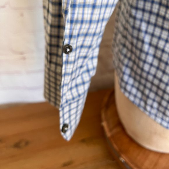 Ermenegildo Zegna Mens Check/Plaid Long Sleeve Shirt - Large - Picture 8 of 10